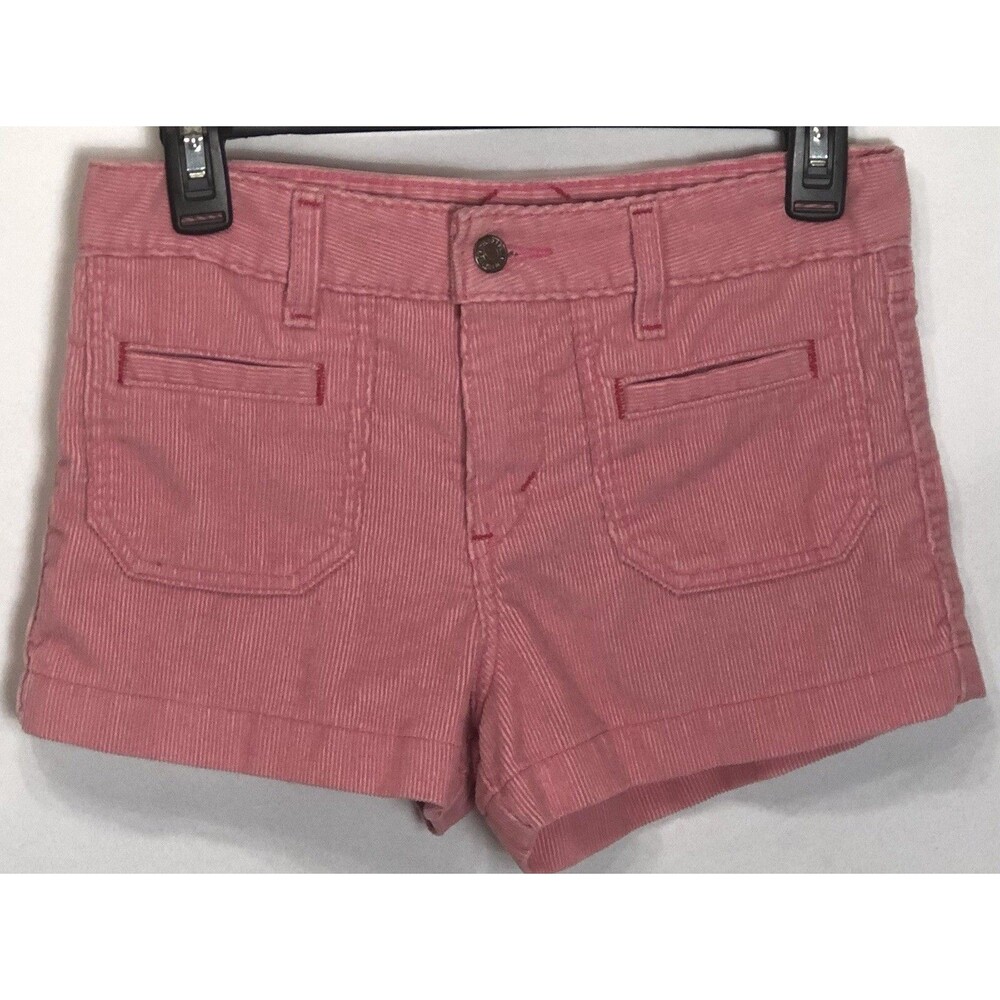 Vintage Levi Shorts Corduroy 1 jr Pink 28"Waist low Rise Pockets 90's Y2K